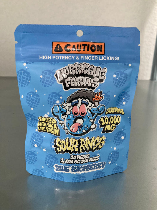 Blue Raspberry Rings