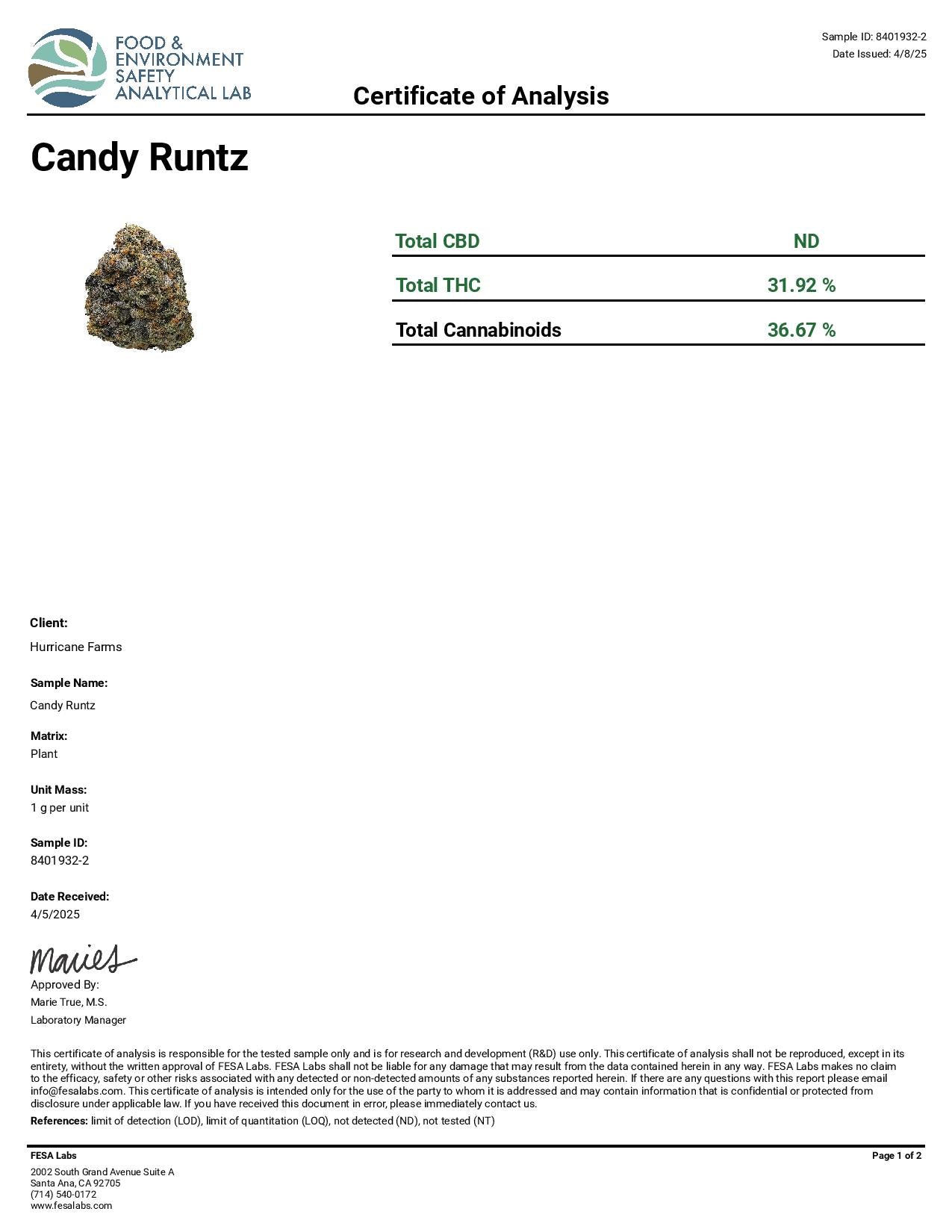 Candy Runtz Shake