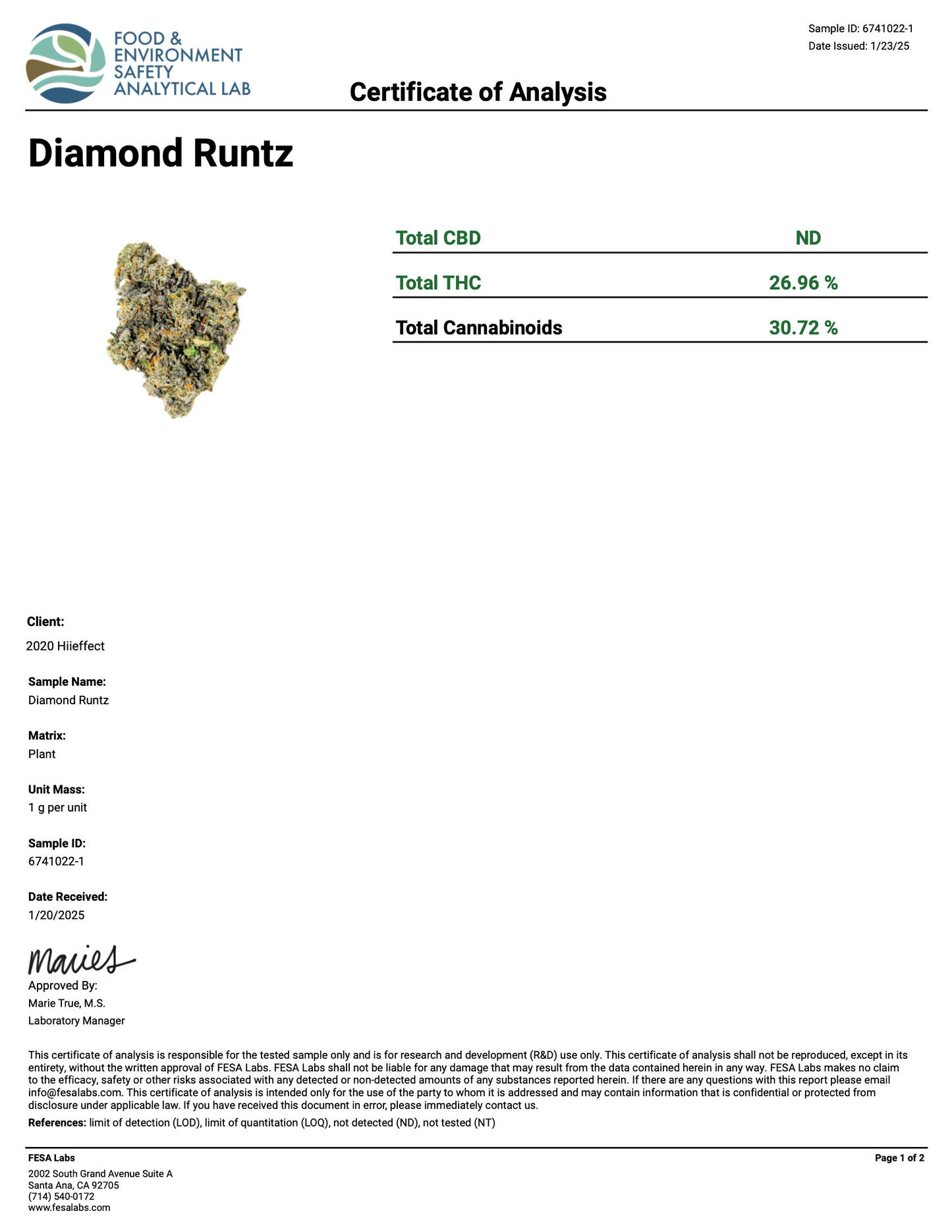 Diamond Runtz