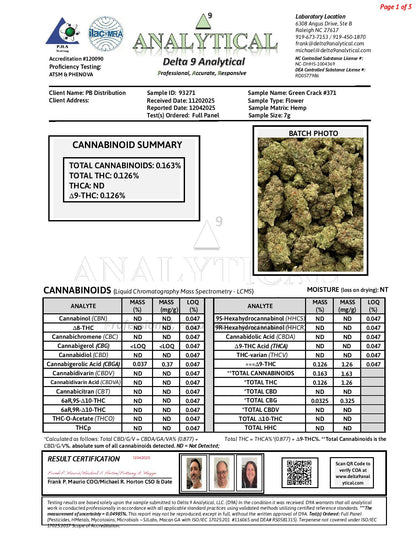 Green Crack #371  | QP