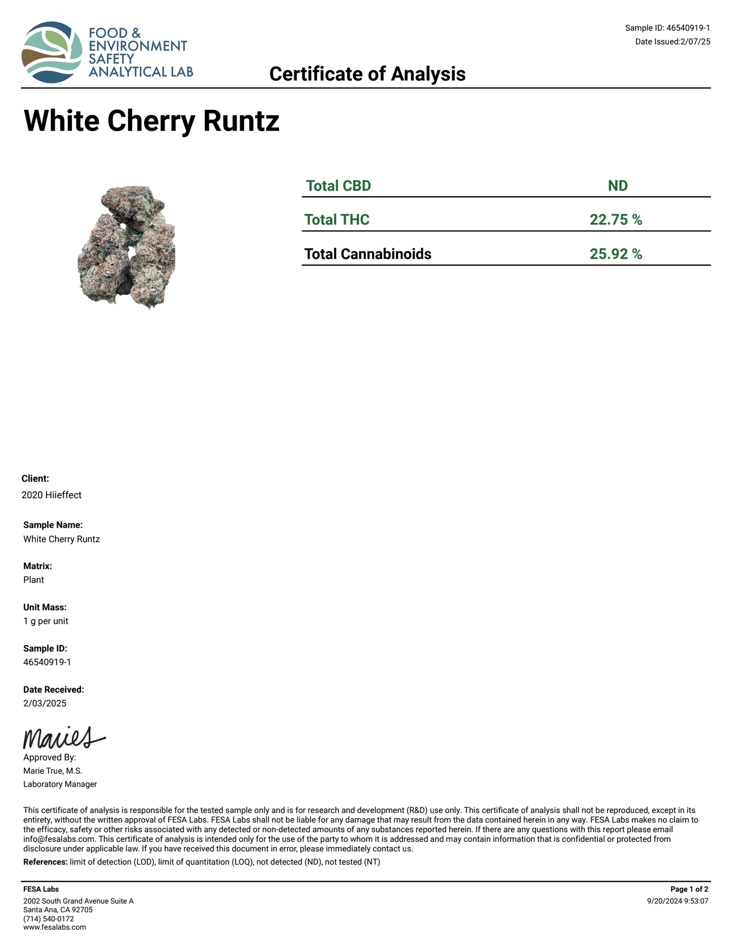 White Cherry Runtz