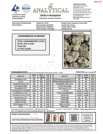 Strawberry Cream #389 | QP